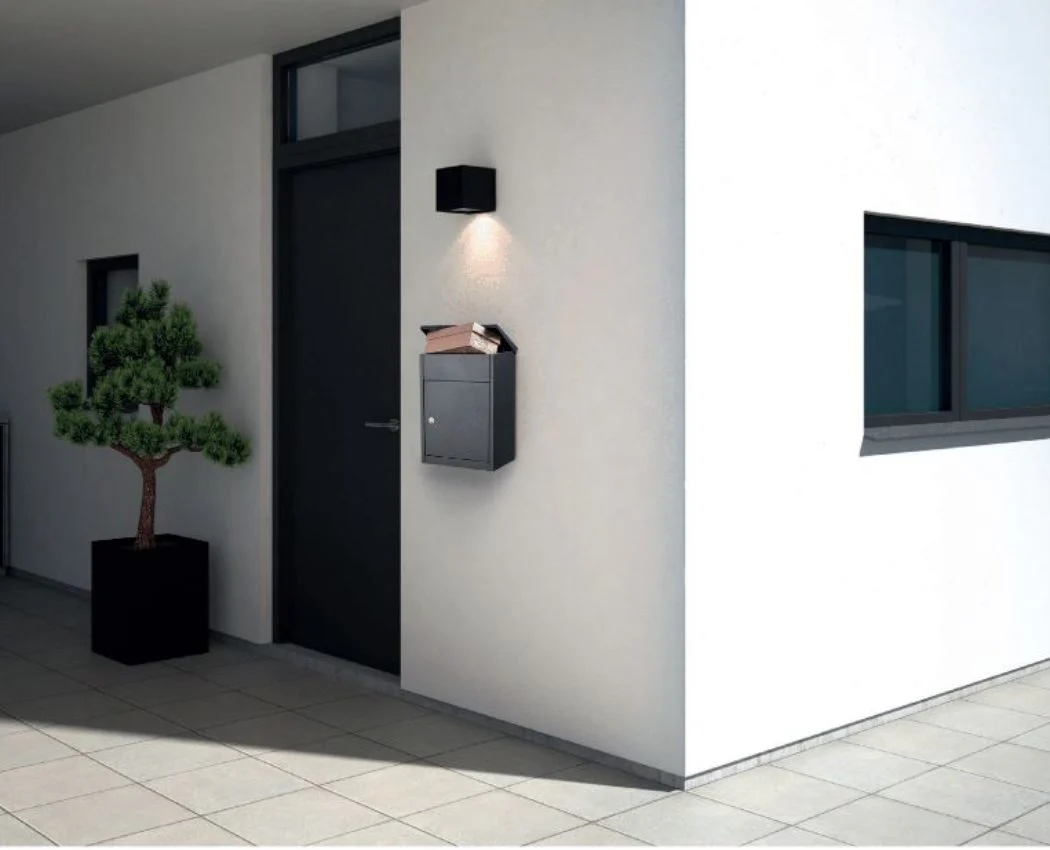 Parcel Letterbox Wall Mounted Lockable Front Access - Allux 500 - Image 8