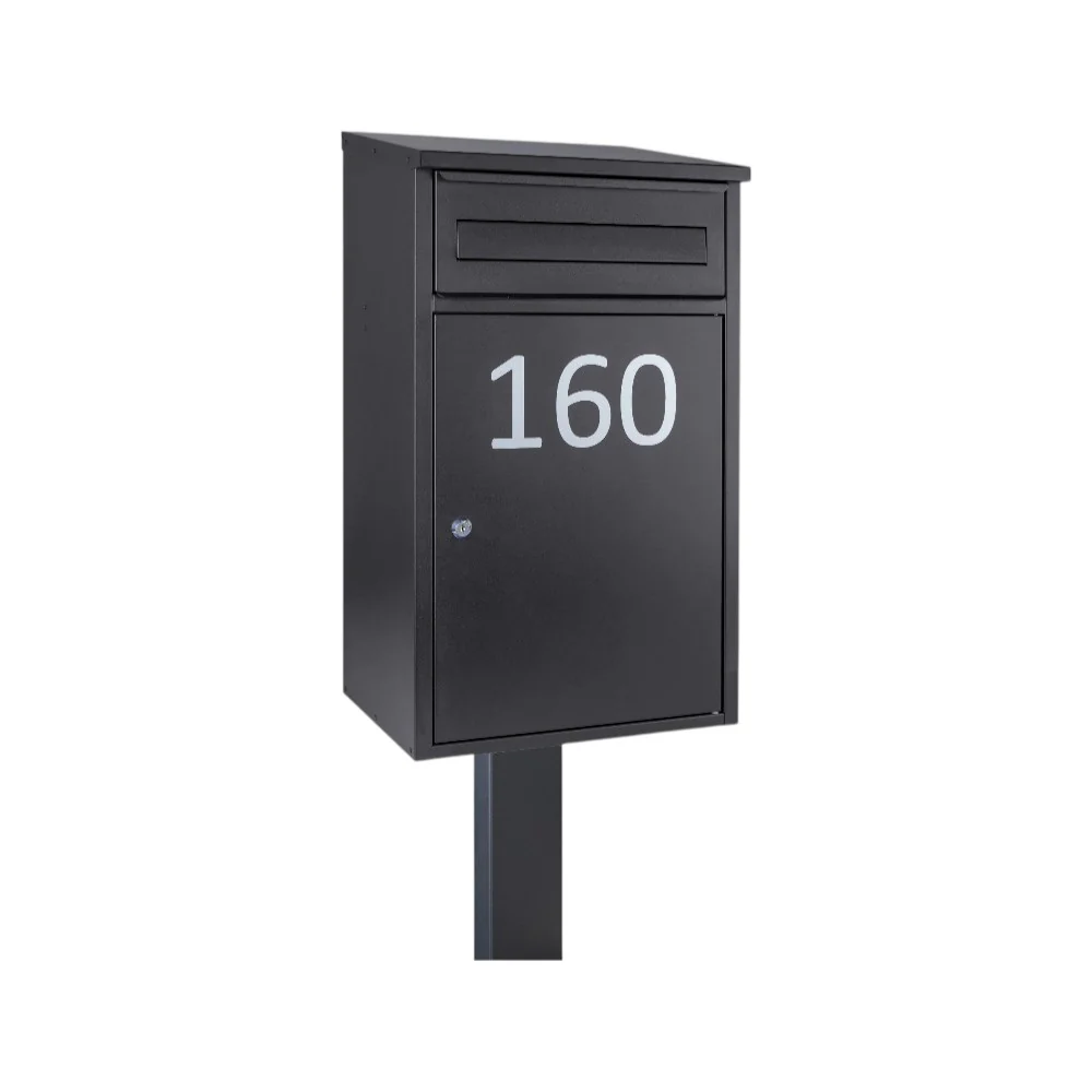 Free Standing Parcel Post Box for Home Front Access – Woodpecker with FR-2 stand - Image 3