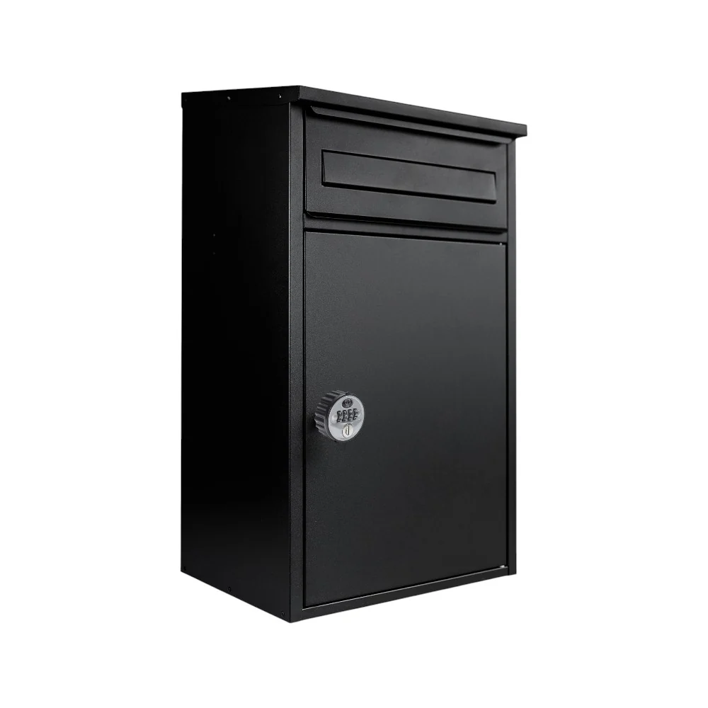 Free Standing Parcel Post Box for Home Front Access – Woodpecker with FR-2 stand - Combination Lock - Image 5