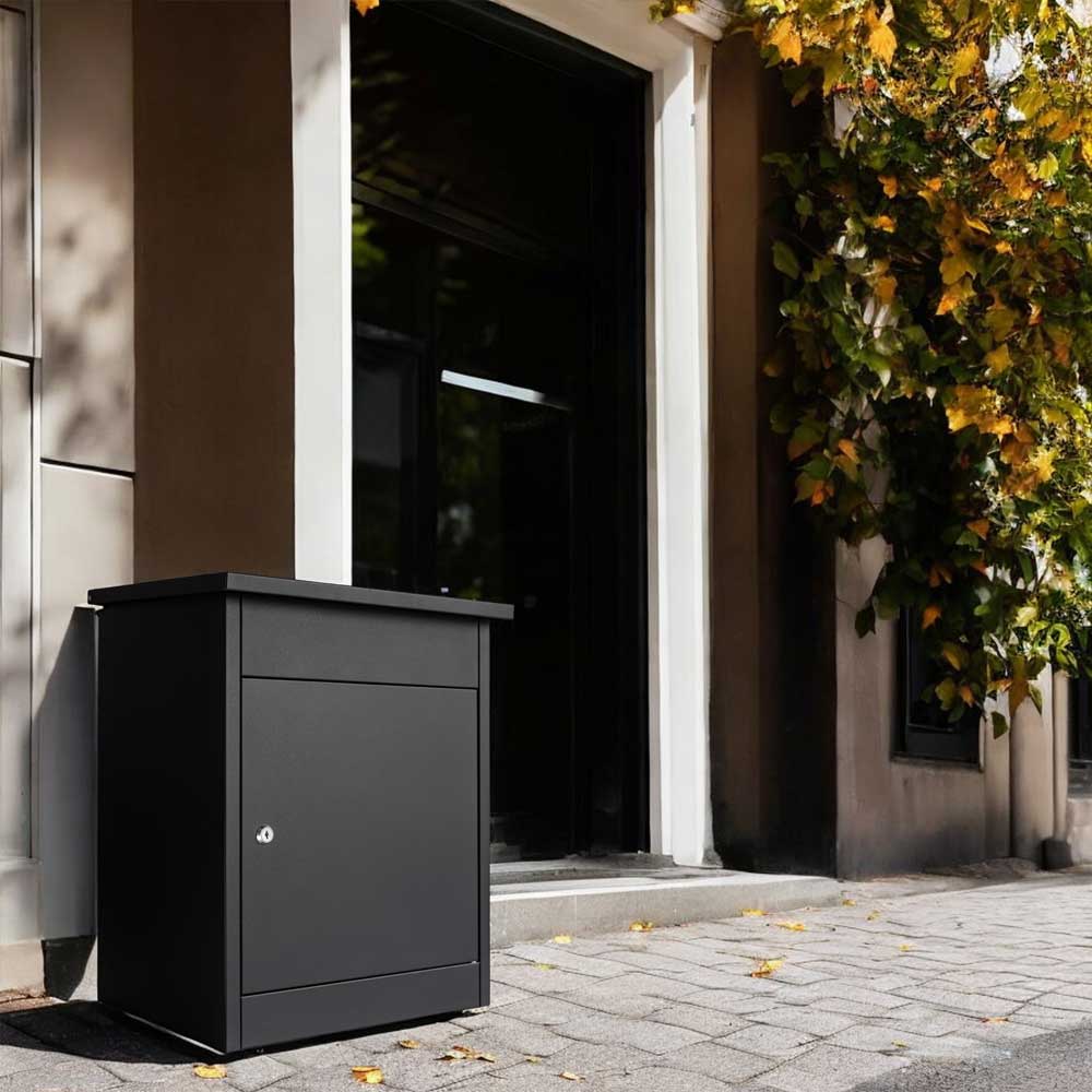 House Parcel Box – Wall Mounted or Free Standing Front Access – Puffin - Image 11