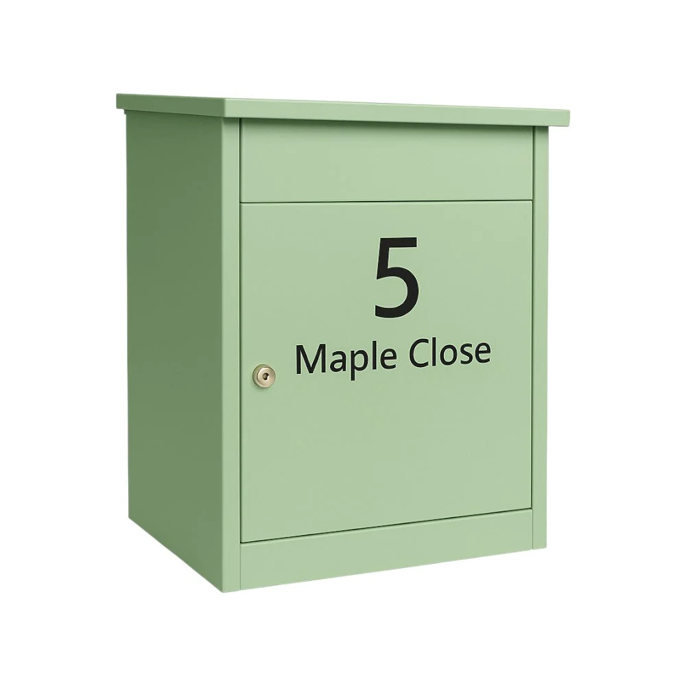 House Parcel Box – Wall Mounted or Free Standing Front Access – Puffin - Image 13