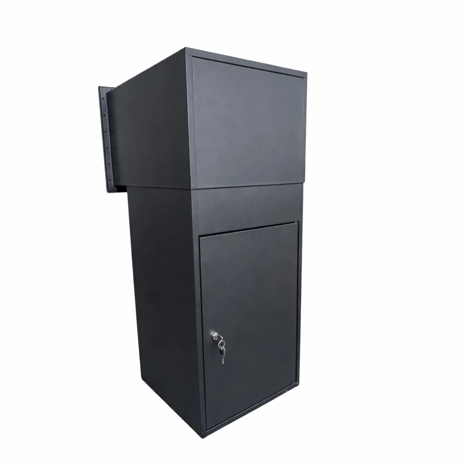 Large Capacity Parcel Box Rear Access for Gates, Fences and Side Panels – Epsilon GM - Anthracite Grey - Image 9