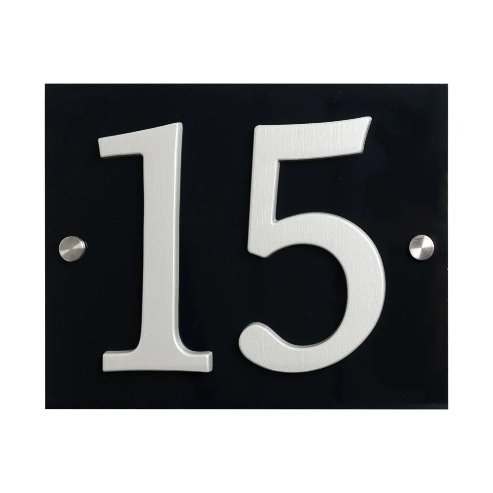 Modern Aluminium House Numbers – Sleek Design and Easy Installation - Image 6