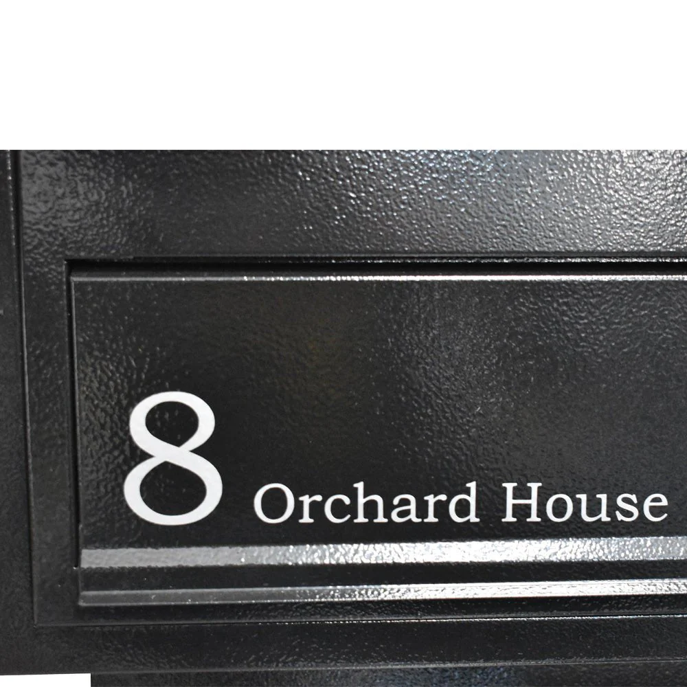 Outdoor Parcel Box for Gates & Fences – Rear Access – Sigma Stainless Steel Front - Image 10