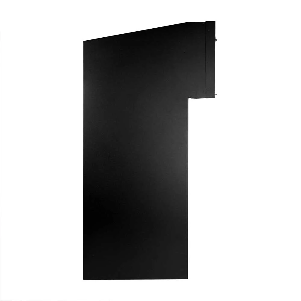 Outdoor Parcel Box for Gates & Fences – Rear Access – Sigma - Dark Grey - Image 11