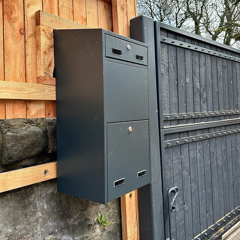 Outdoor Parcel Box for Gates & Fences – Rear Access – Sigma - Image 7