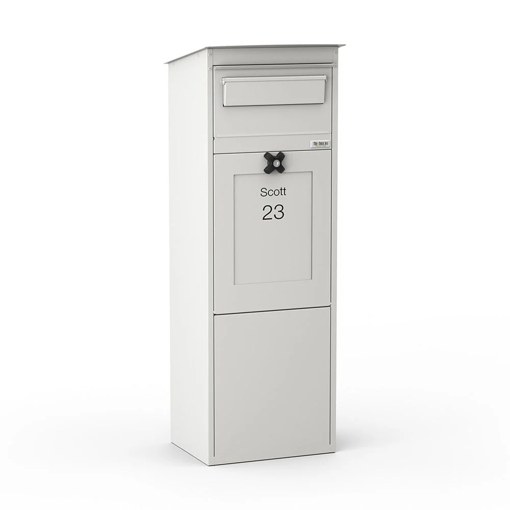 Outdoor Parcel Box for Home – Karl - White - Image 3