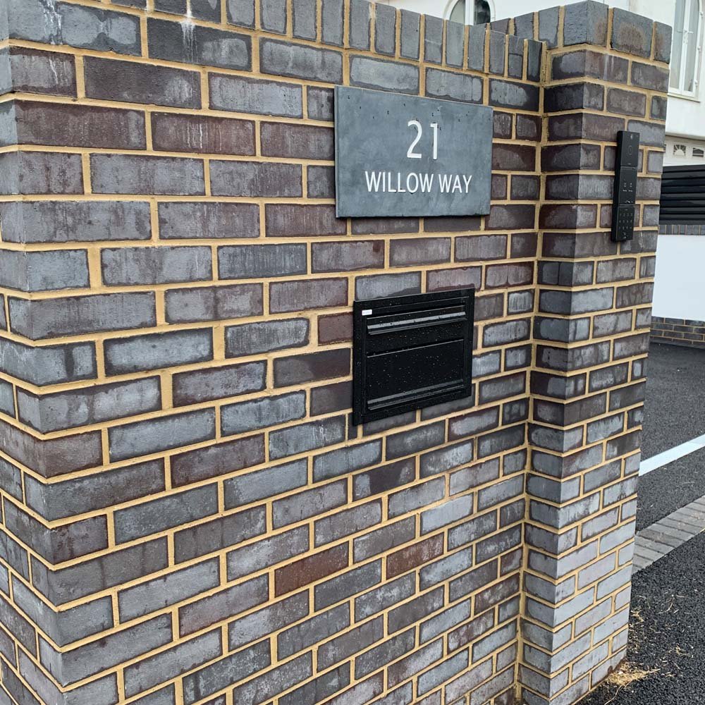 Outdoor Through the Wall Rear Access Parcel Box – Sierra - Image 9
