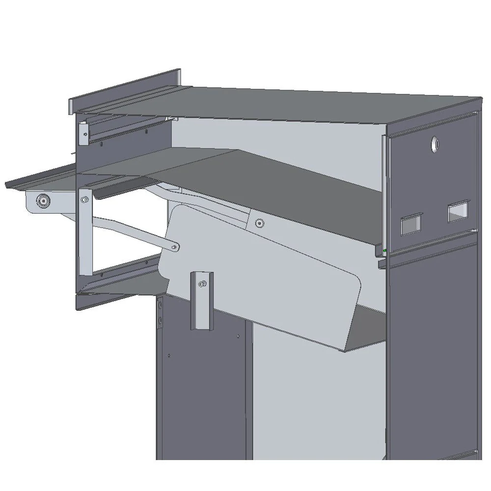 Outdoor Through the Wall Rear Access Parcel Box – Sierra - Image 17