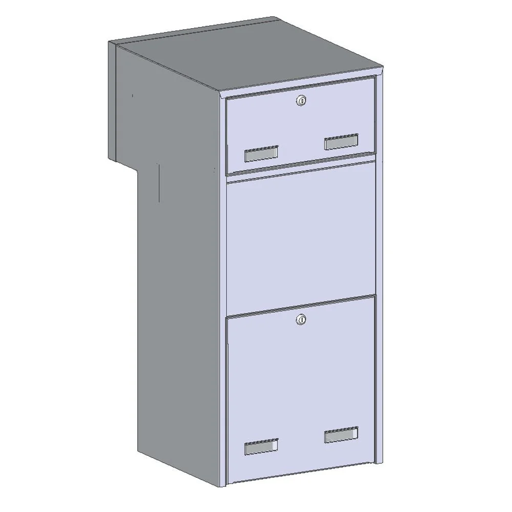 Outdoor Through the Wall Rear Access Parcel Box – Sierra - Image 14