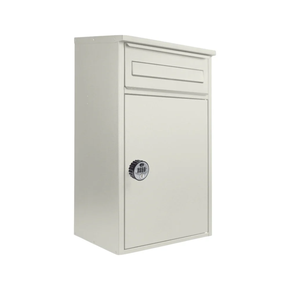 Wall Mounted Parcel Post Box for Home  Front Access – Woodpecker - With Combination Lock - Image 6